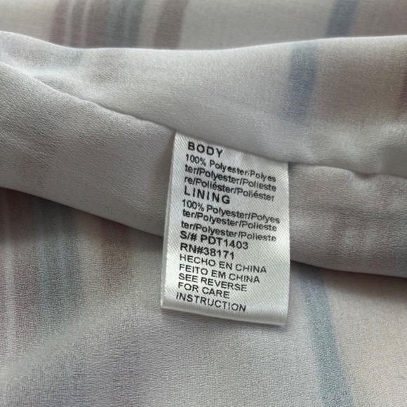 LUCCA Off The Shoulder Striped Bardot Blouse Top Women's Size L - Picture 6 of 9